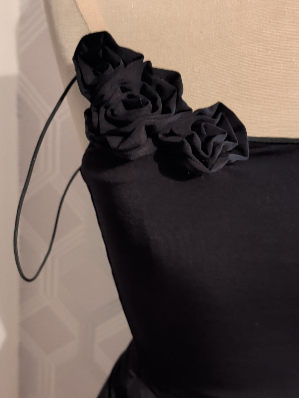 Meshki Black Maxi Dress - Picture 5 of 13